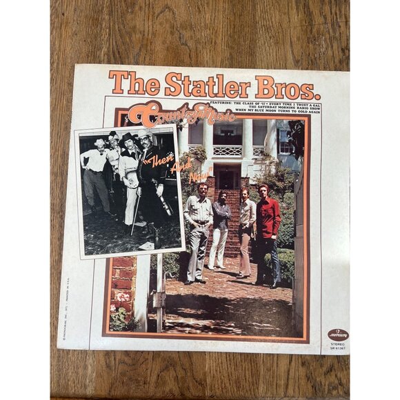 The Statler Brothers Vinyl Record "Country Music Then And Now" Album SR-61367 - Picture 1 of 5